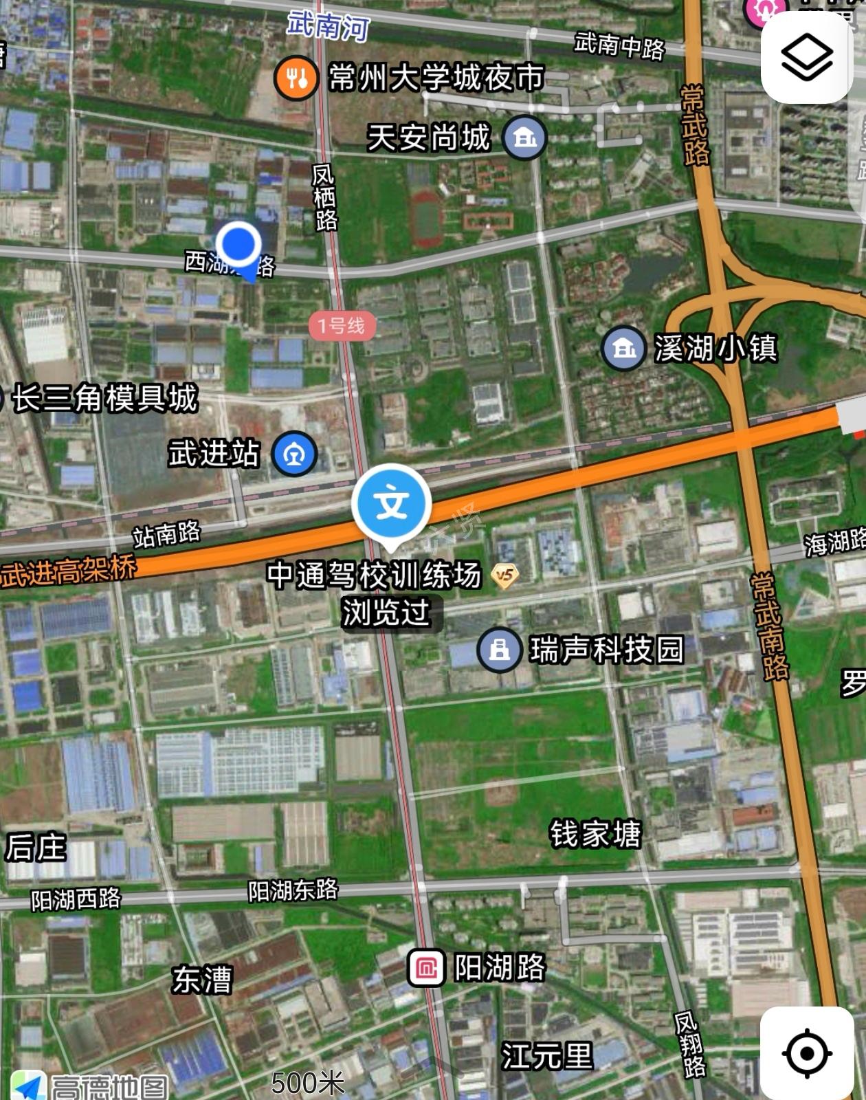 武进高新区凤栖路楼上租金70元，可分租