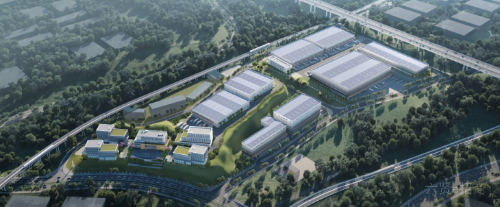 飞云大道中段丙类仓库招租中，面积3.4万平层高9.2m形象好